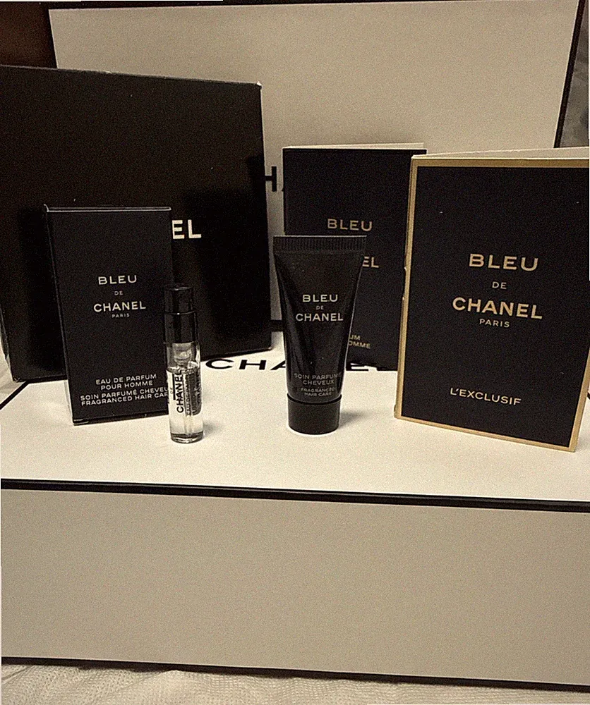 Bleu de Chanel Mini Set (Fragrance + Hair Care + Samples