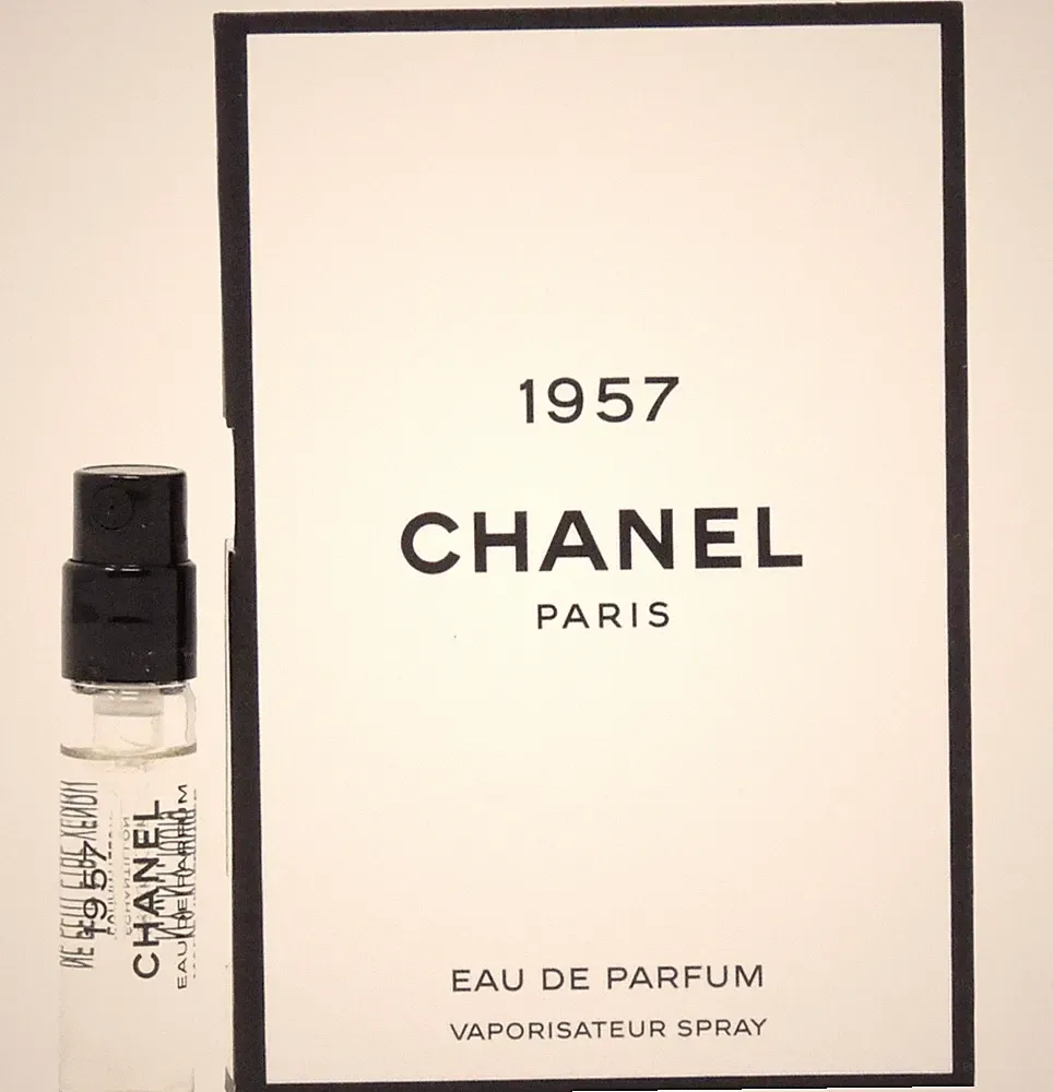 CHANEL 1957 EDP 1.5ml .05fl oz x 1 PERFUME COLOGNE SPRAY SAMPLE VIAL