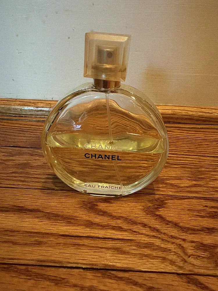 CHANEL CHANCE Eau de Toilette 100ml Bottle Approx 50% Full Women Spray Perfume