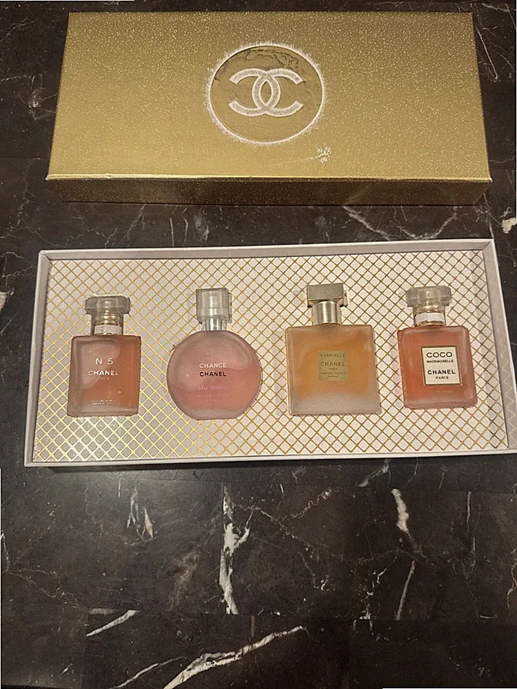 Chanel Perfume Hair Mist Gift Set – 25 ML Bottles X 4 NEW In Box